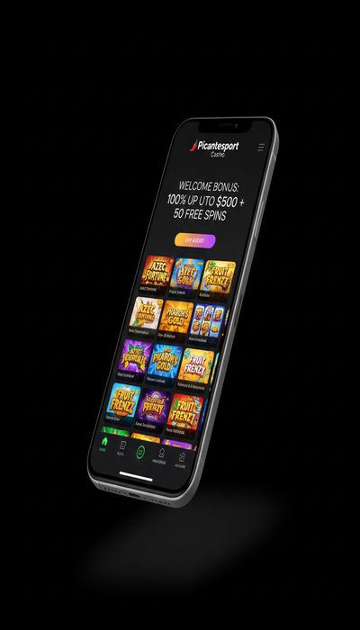 Picantesport Casino Casino en smartphone